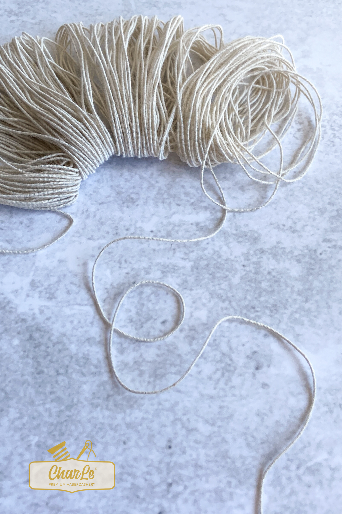 ORGANIC SHIRRING ELASTIC 0.6 MM | Eru