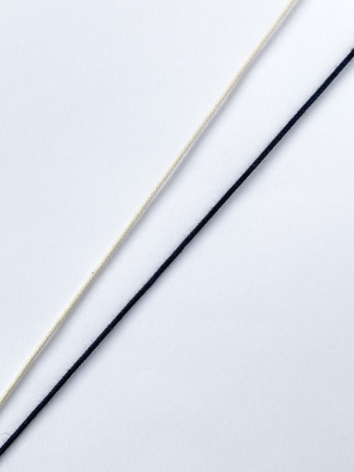 ORGANIC COTTON CORD 1.5MM | Black