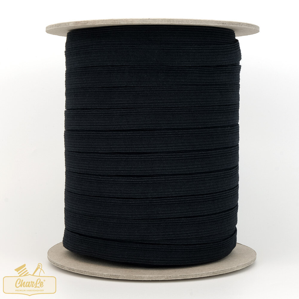 ORGANIC ELASTIC 13 MM | Black