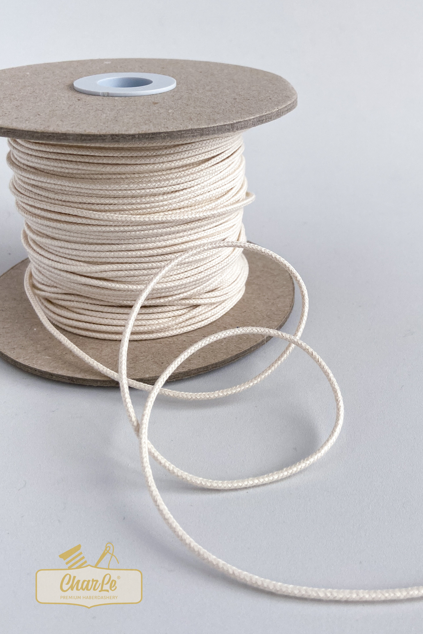 ORGANIC COTTON CORD 2 MM | Ecru