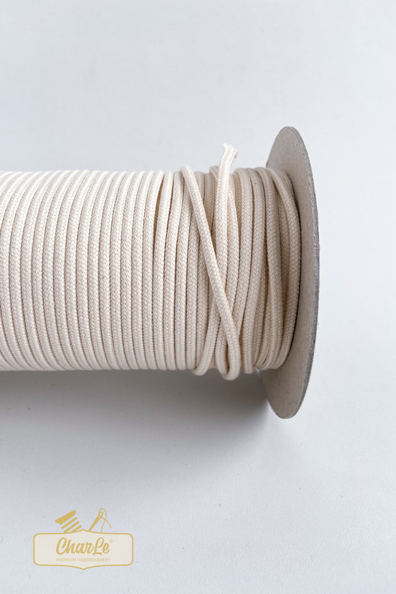 ORGANIC COTTON CORD 3 MM | Ecru
