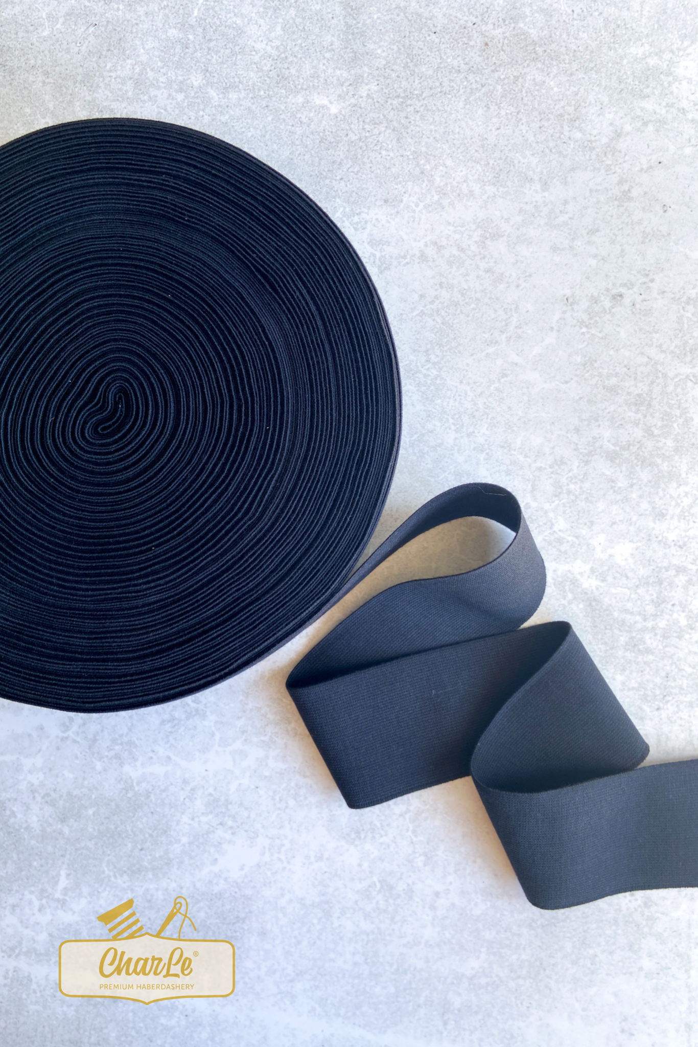 ORGANIC ELASTIC 65 MM | Black