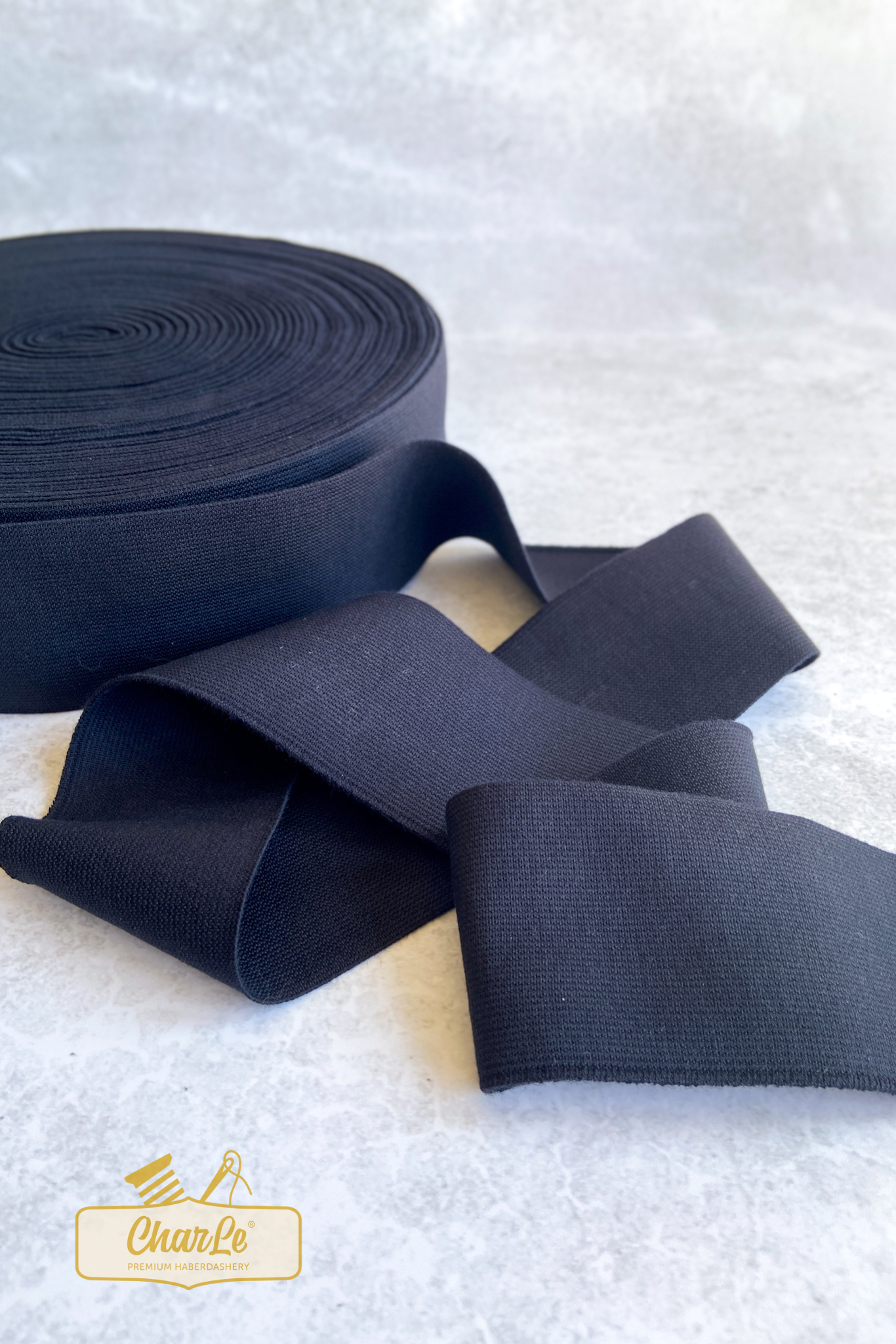ORGANIC ELASTIC 65 MM | Black