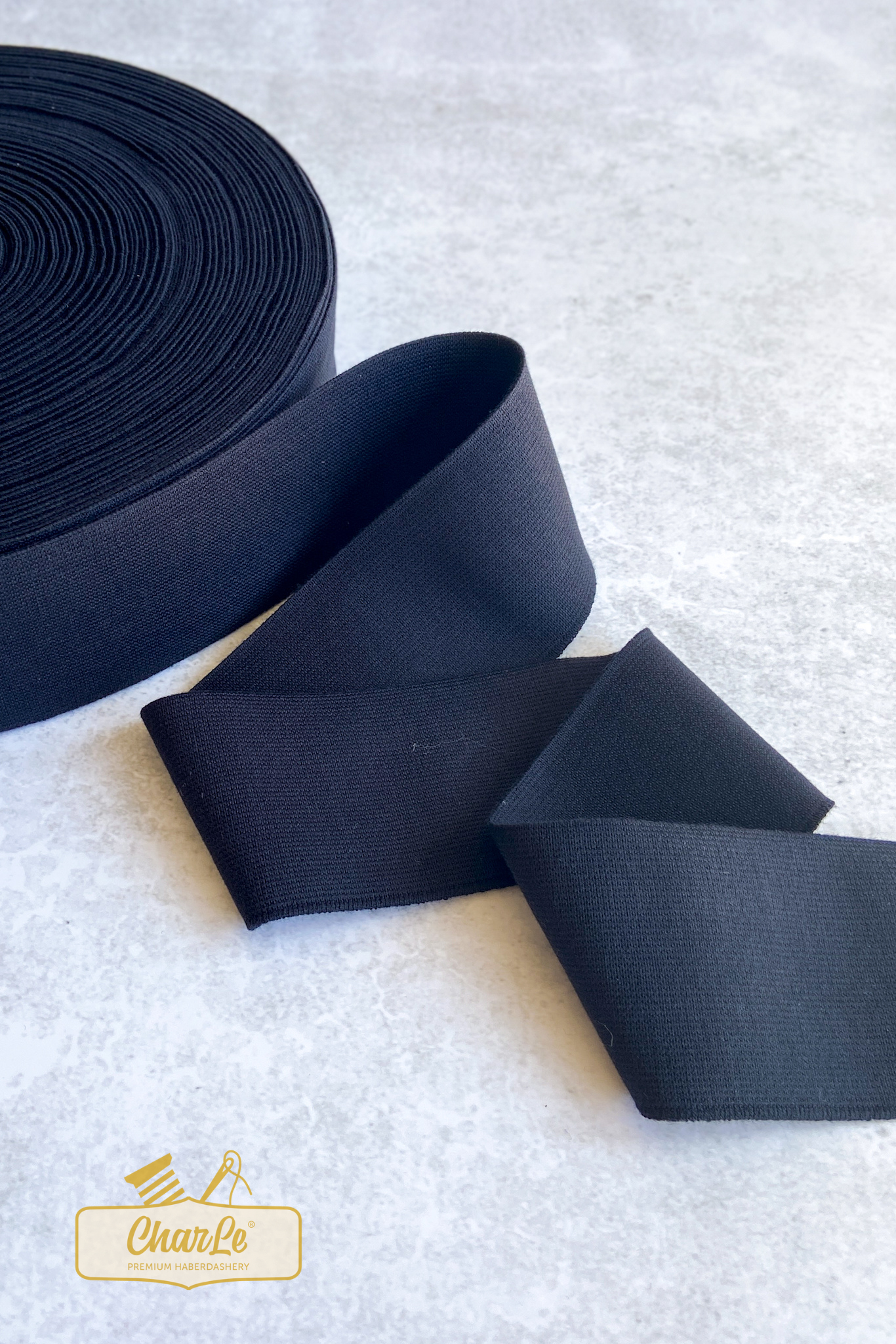 ORGANIC ELASTIC 65 MM | Black