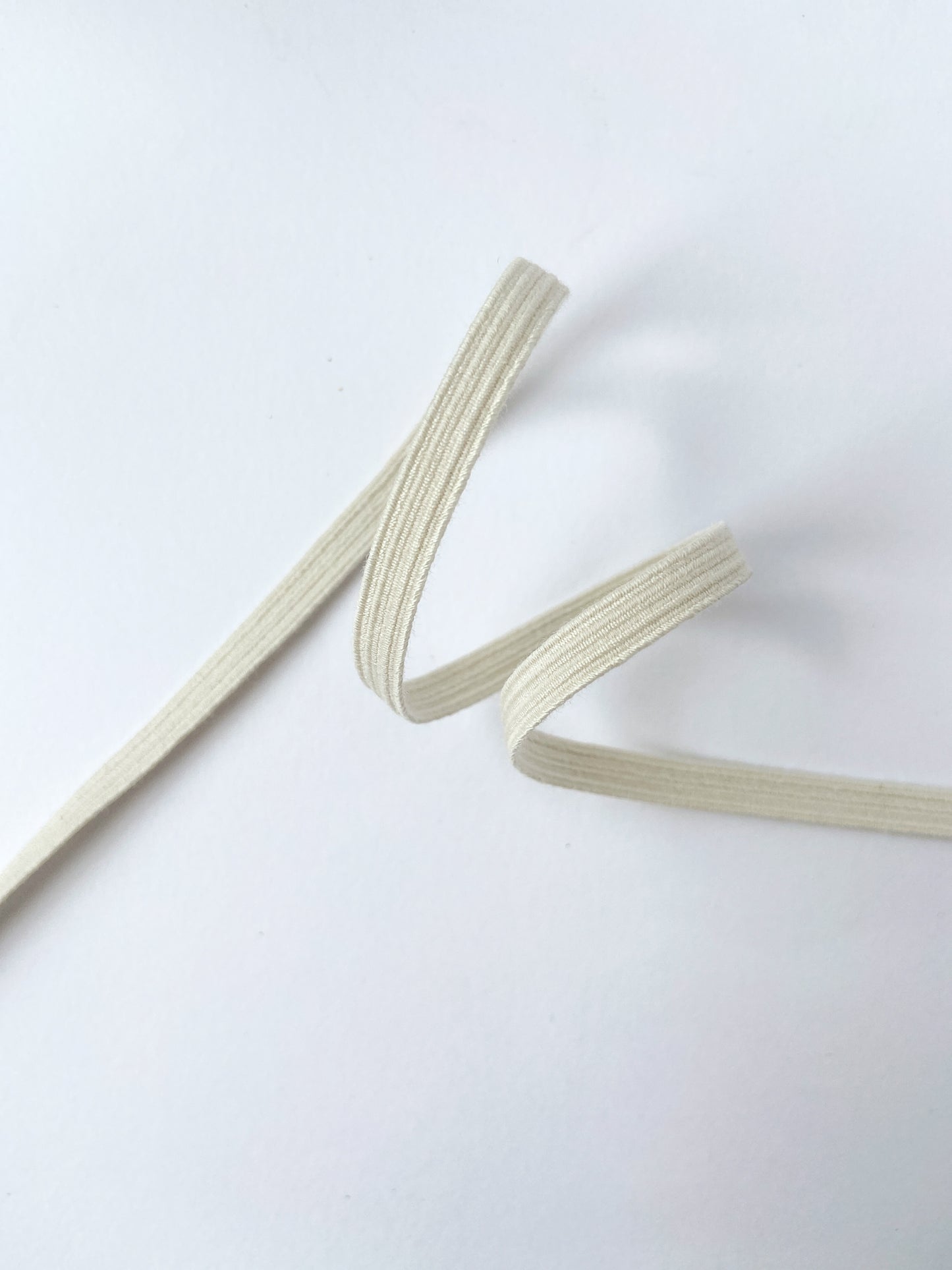 ORGANIC ELASTIC 6MM | Ecru - Light