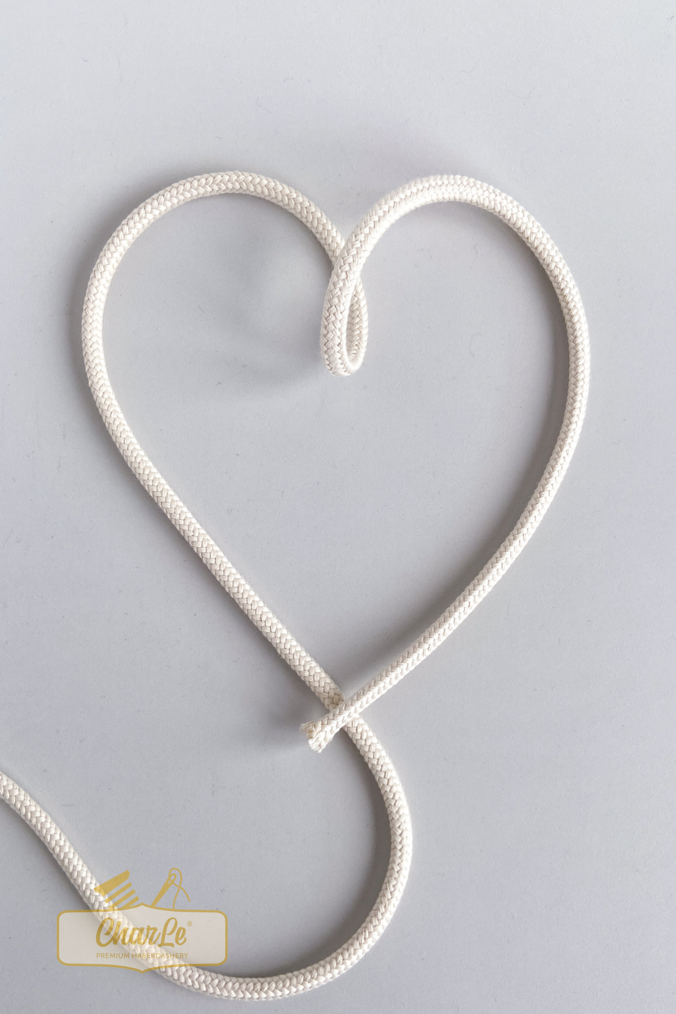 ORGANIC COTTON CORD 7 MM | Ecru