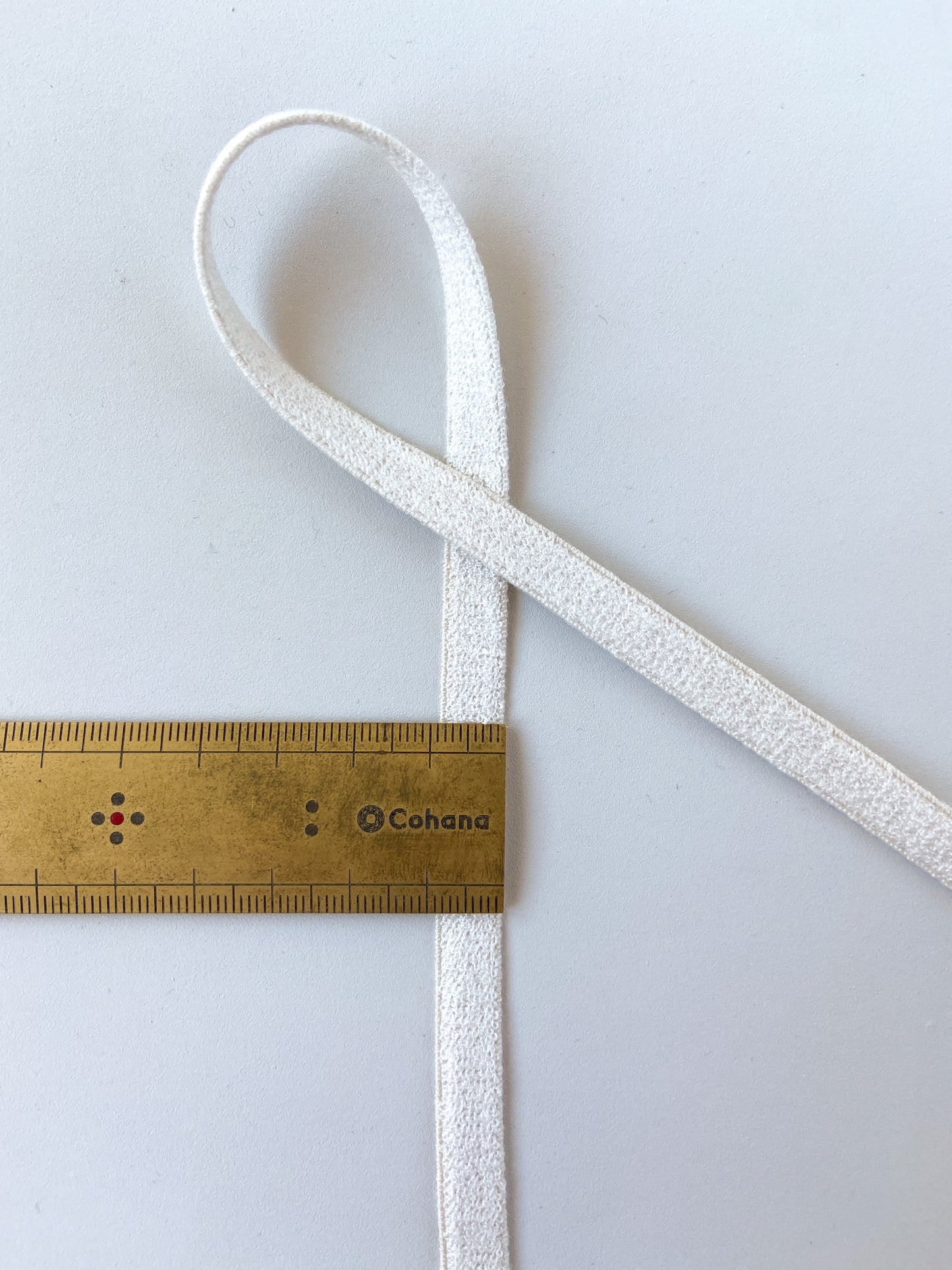 TENCEL™ ELASTIC 9MM | White