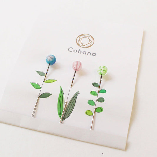 TOMBO-DAMA SEWING PINS | Assorted Glass