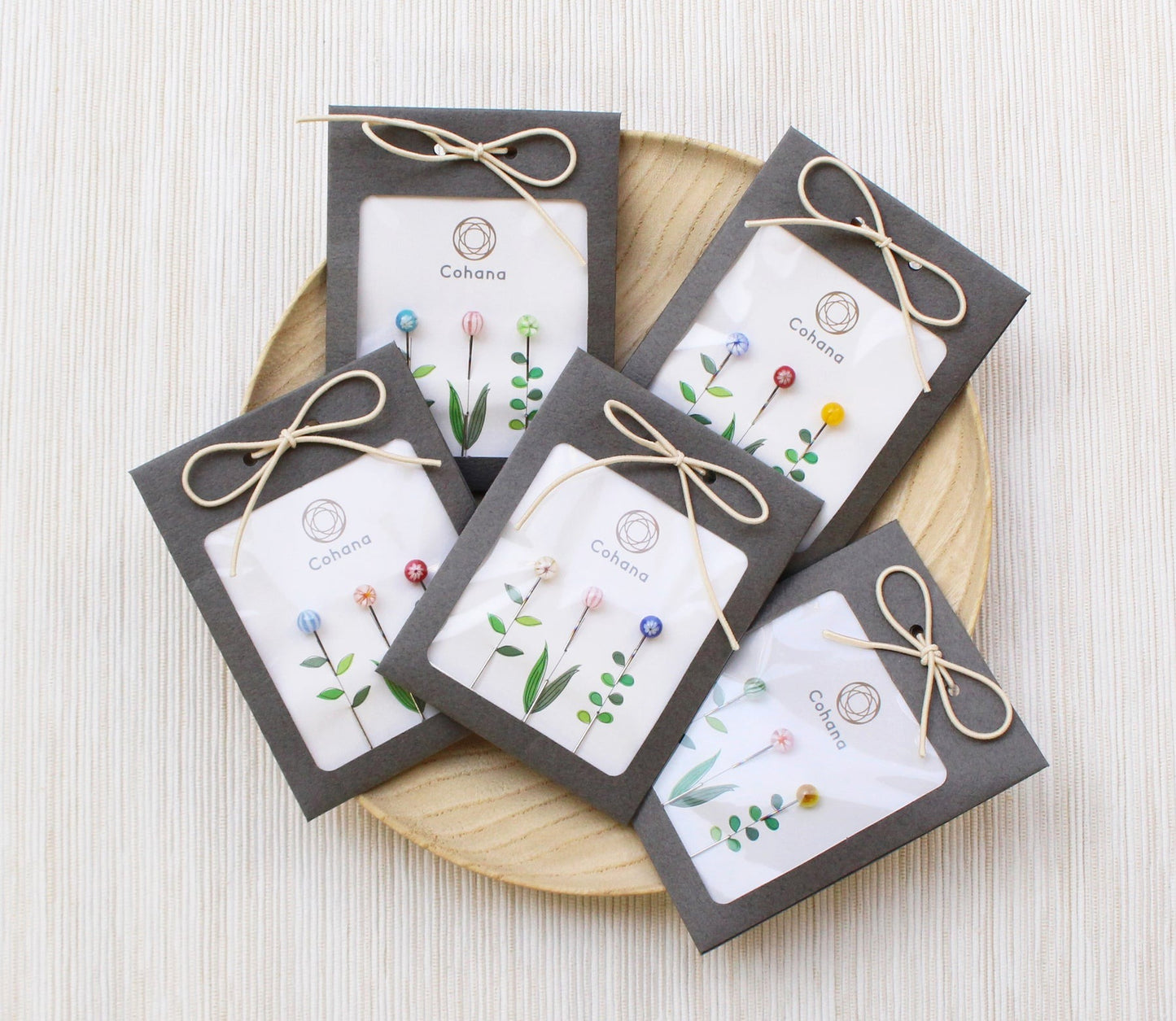 TOMBO-DAMA SEWING PINS | Assorted Glass