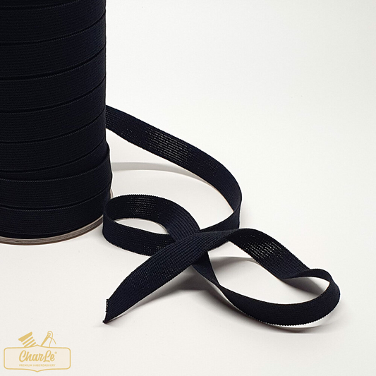ORGANIC ELASTIC 18 MM | Black - Light