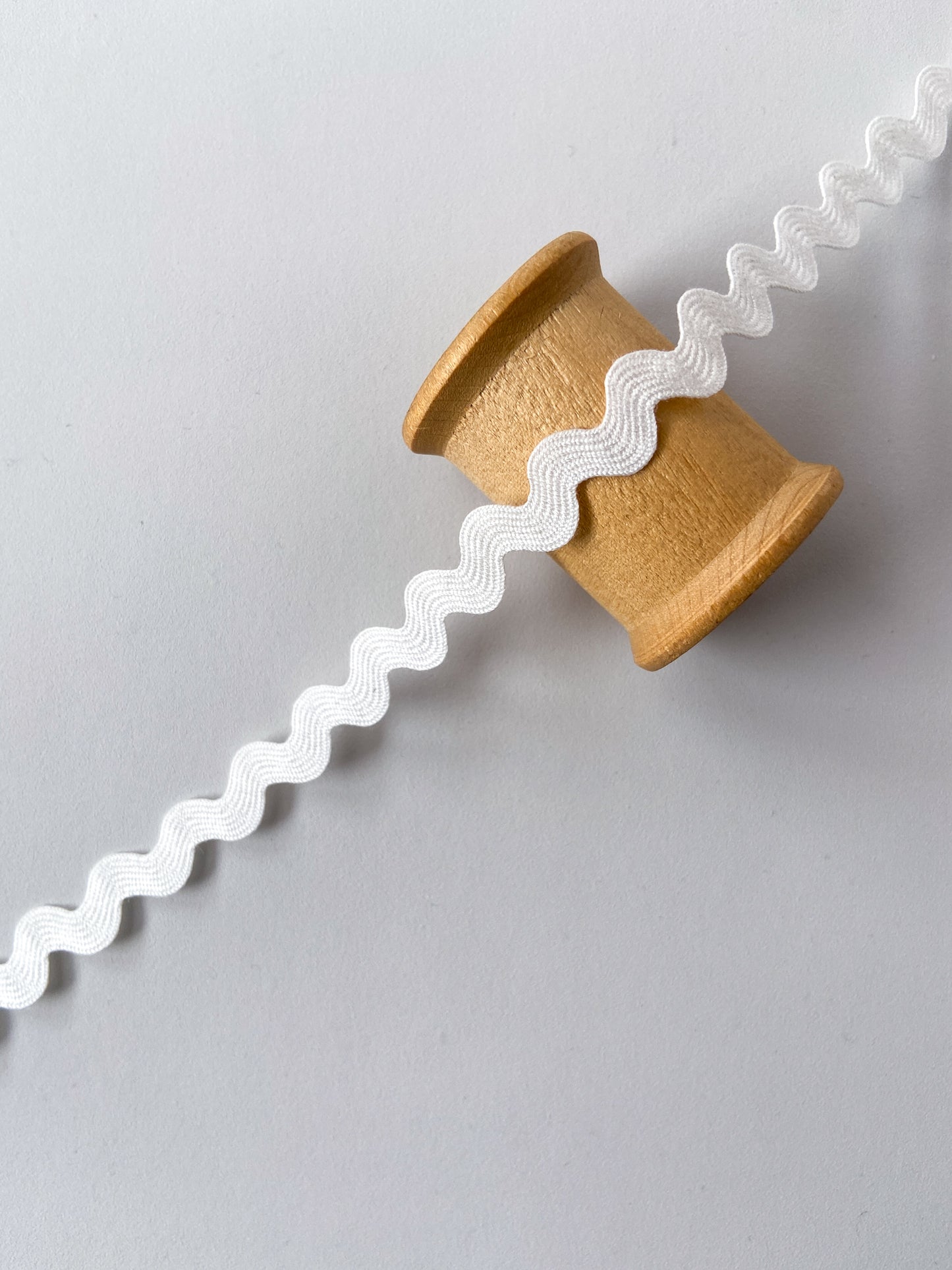 TENCEL™ RIC RAC BRAID | White