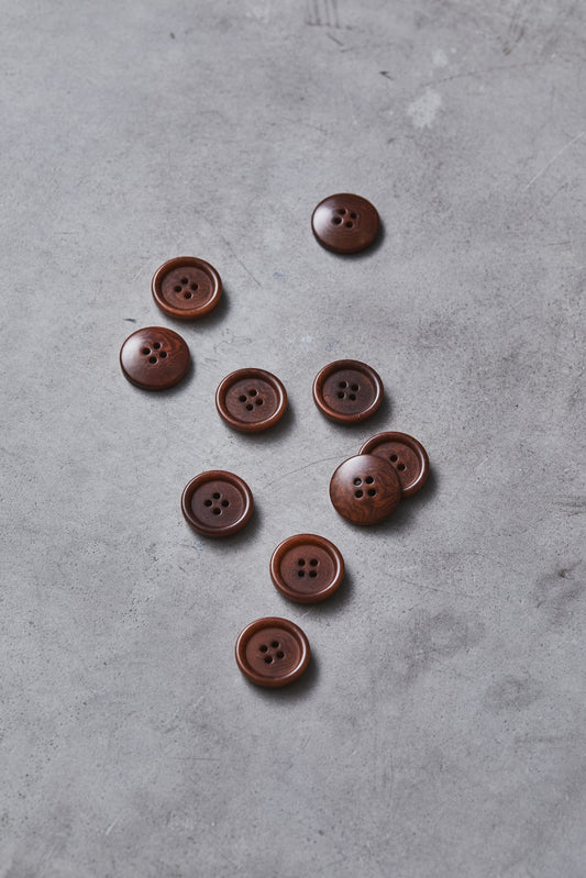 DISH COROZO BUTTON | Pecan