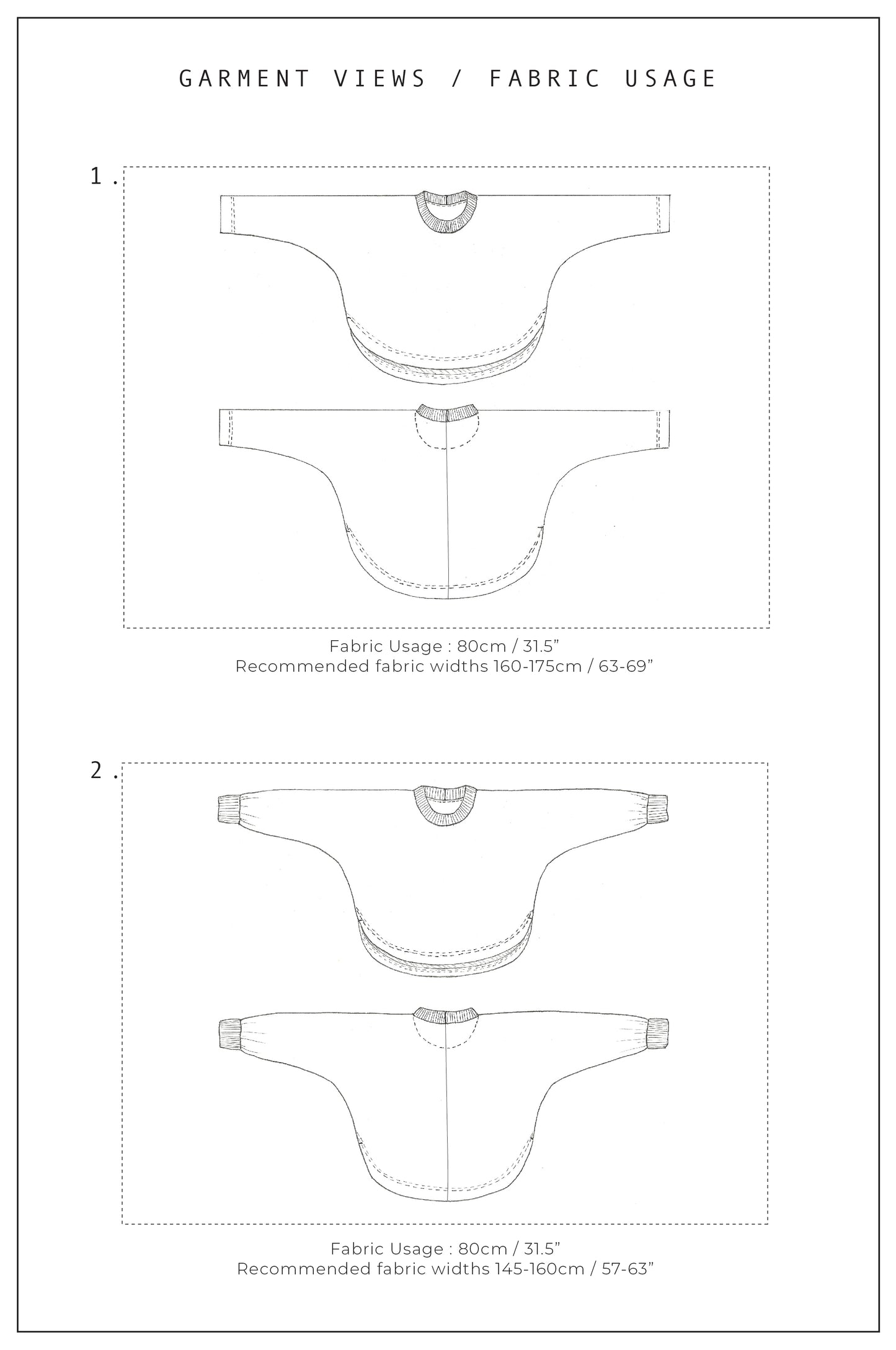 ZERO WASTE JUMPER | PDF & Paper Sewing Pattern