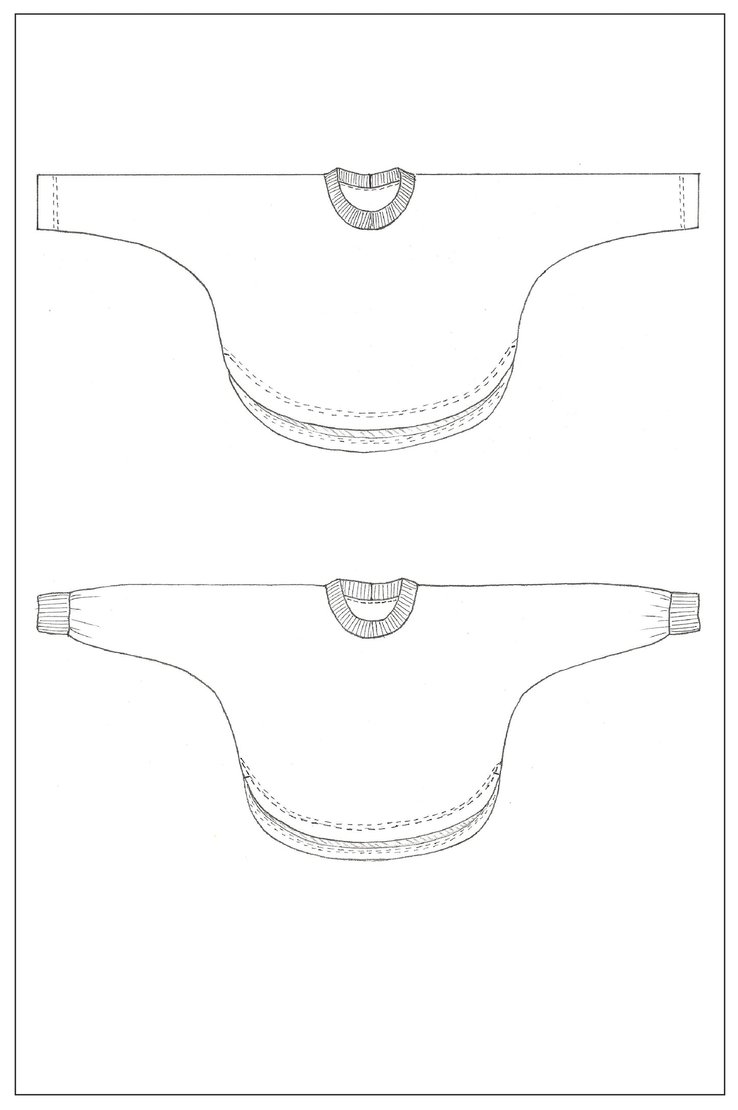 ZERO WASTE JUMPER | PDF & Paper Sewing Pattern