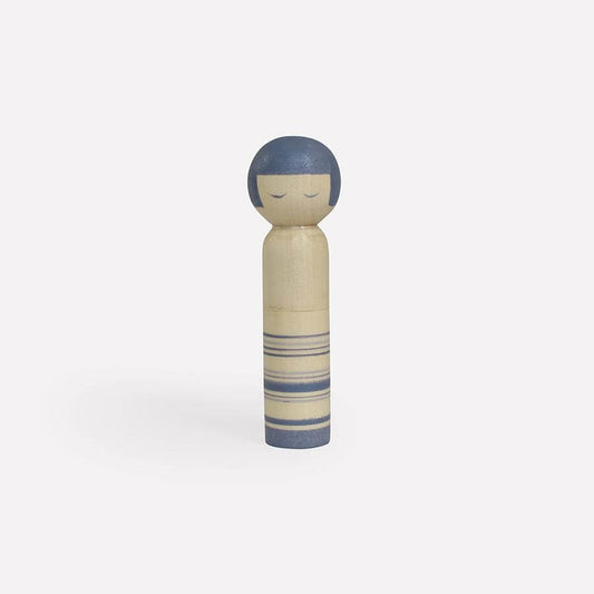 KOKESHI DOLL PINCUSHION | Blue