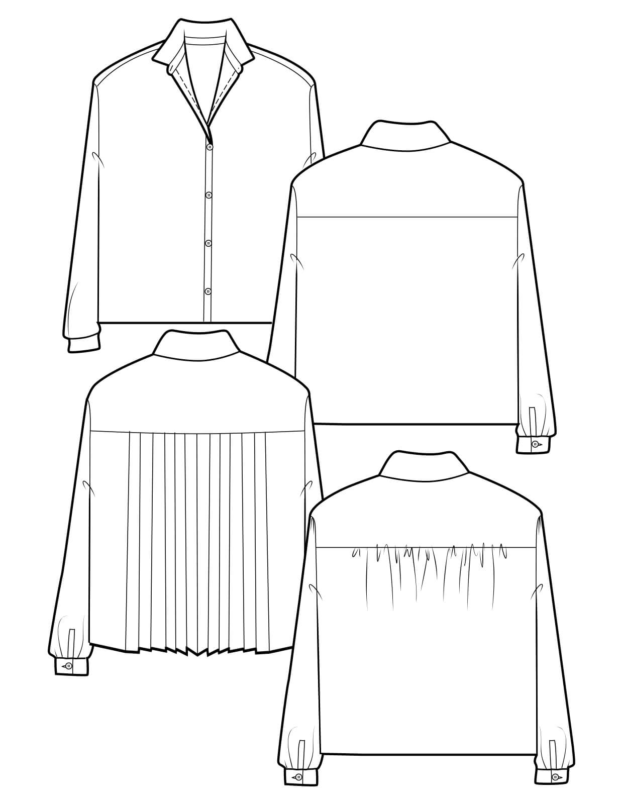THE ATELIER SHIRT | PDF Pattern