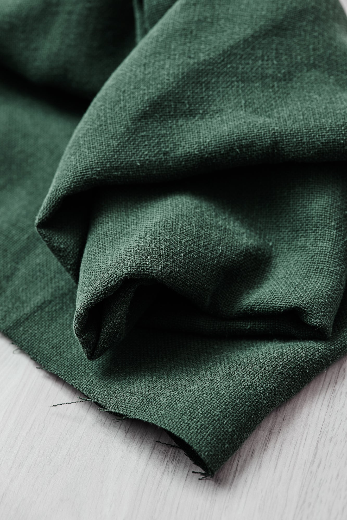 MARA LINEN BLEND | Deep Green