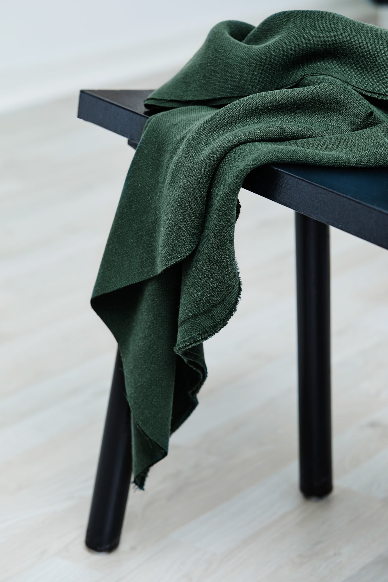 MARA LINEN BLEND | Deep Green