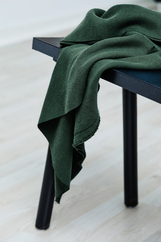 MARA LINEN BLEND | Deep Green