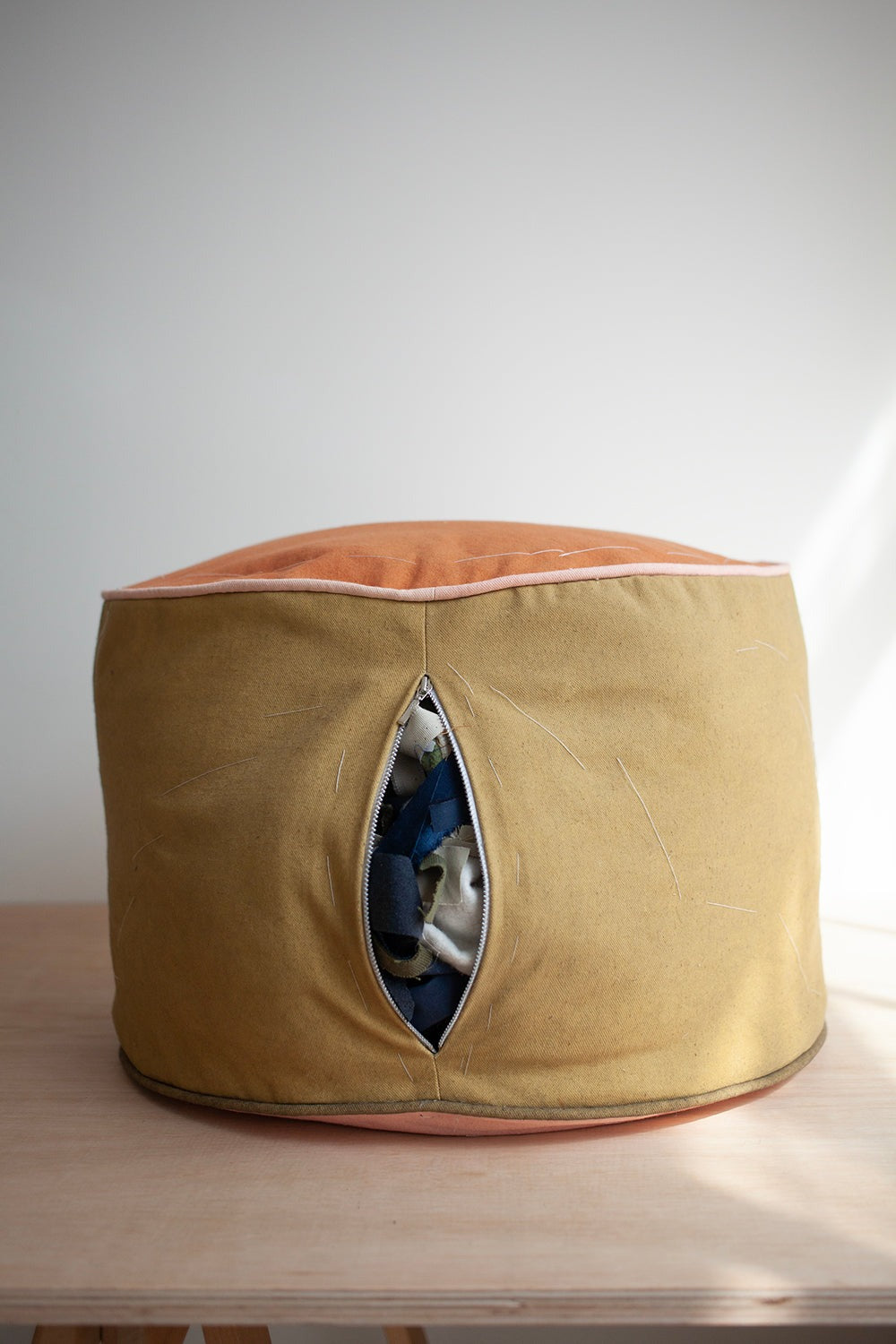 ZERO WASTE POUFFE | PDF Pattern