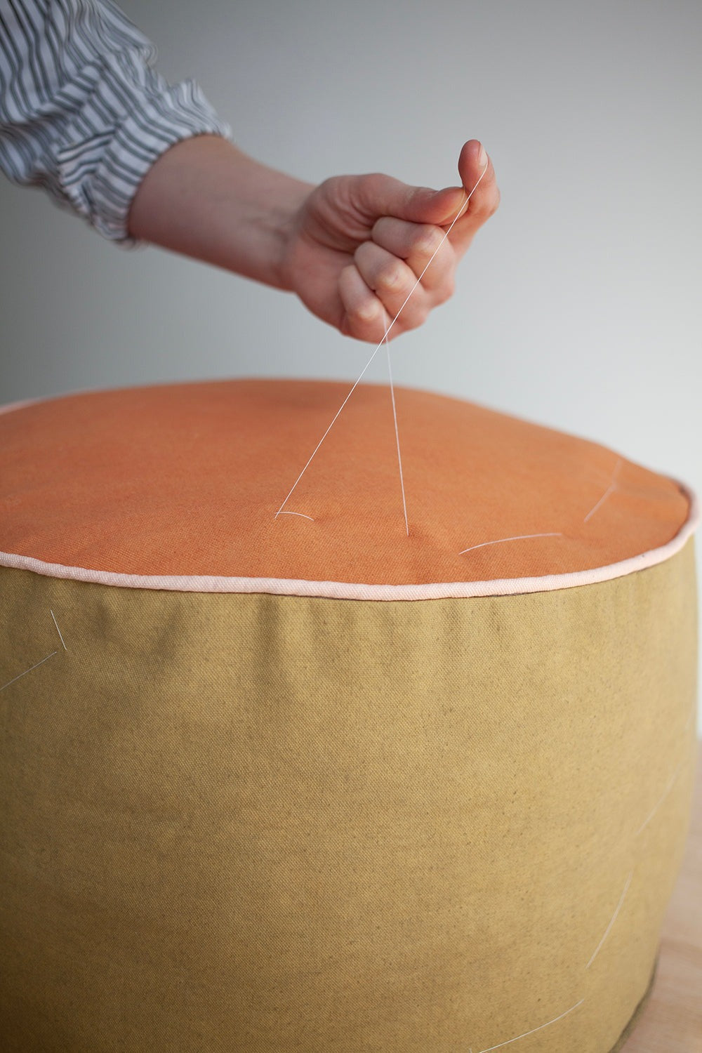 ZERO WASTE POUFFE | PDF Pattern