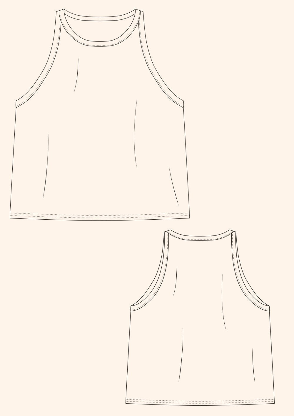 RACER VEST | PDF Pattern