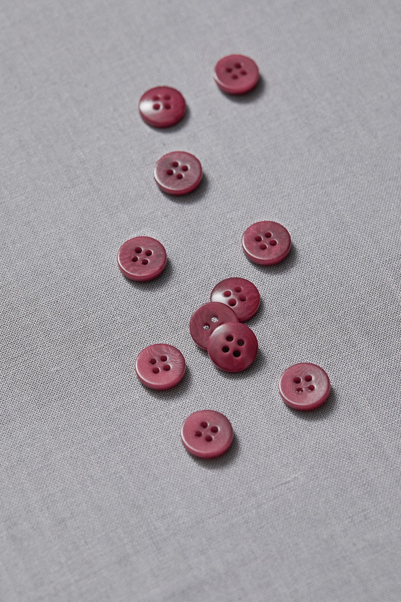 PLAIN 4 HOLE COROZO BUTTON | Punch 11mm