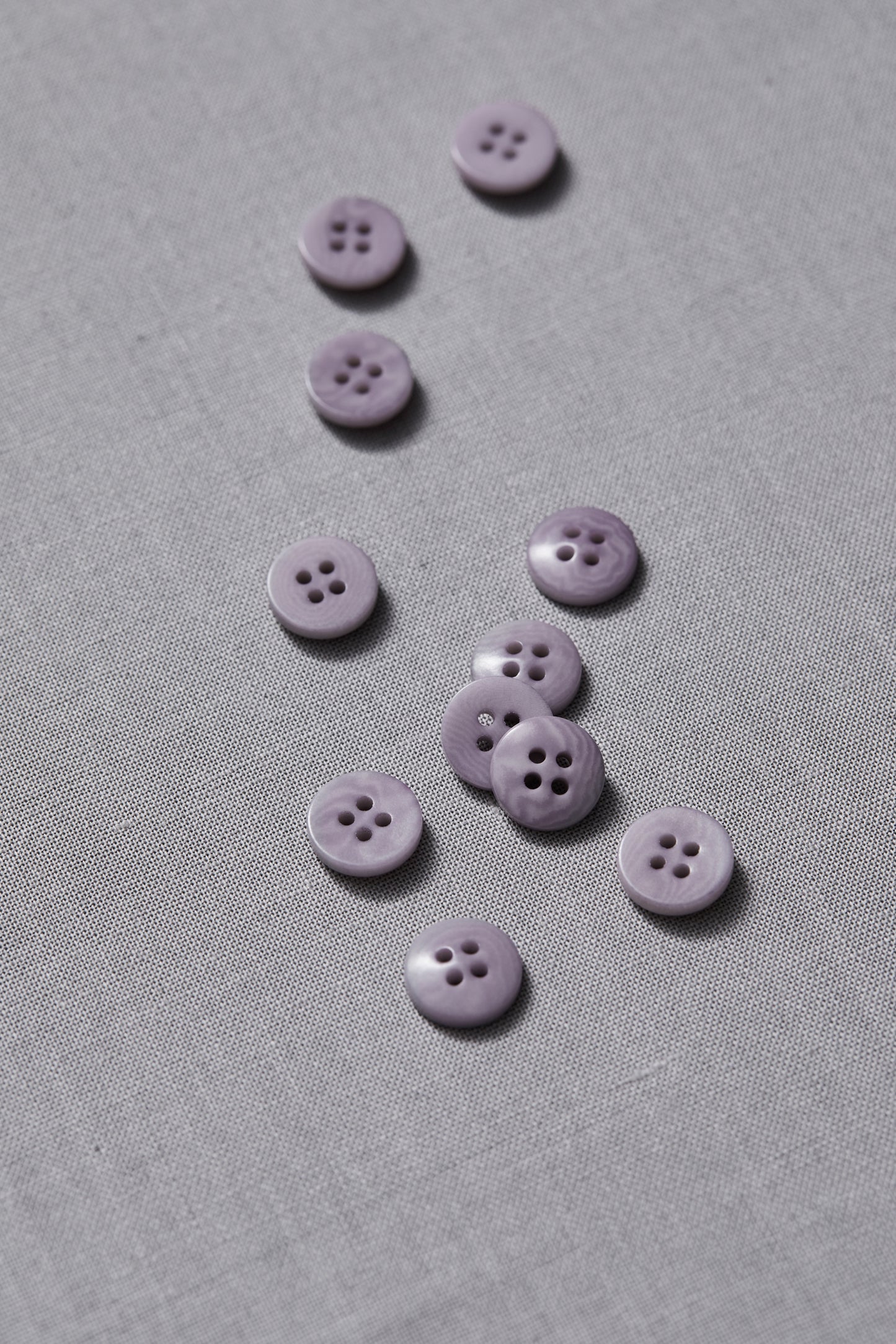 PLAIN 4 HOLE COROZO BUTTON | Purple Haze 11mm