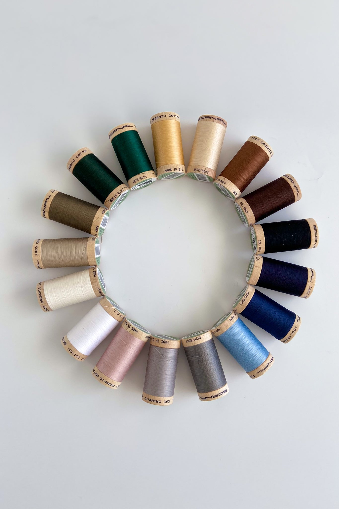 ORGANIC COTTON THREAD 50/2 | Cornsilk