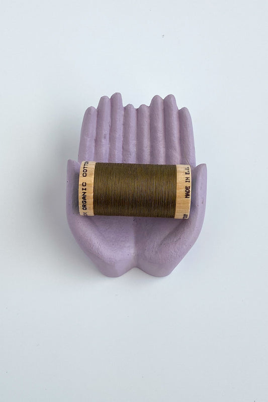ORGANIC COTTON THREAD 50/2 | Lead Grey