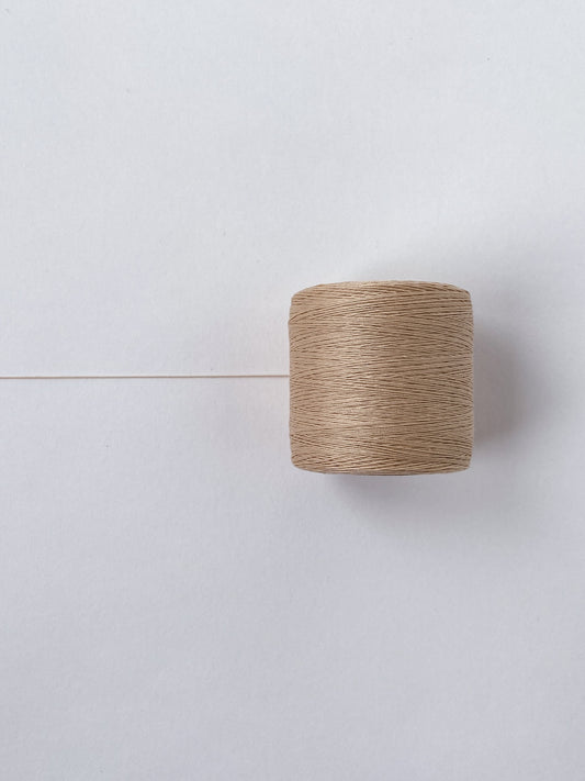 ORGANIC COTTON THREAD TEX 40 | KHAKI | 500M