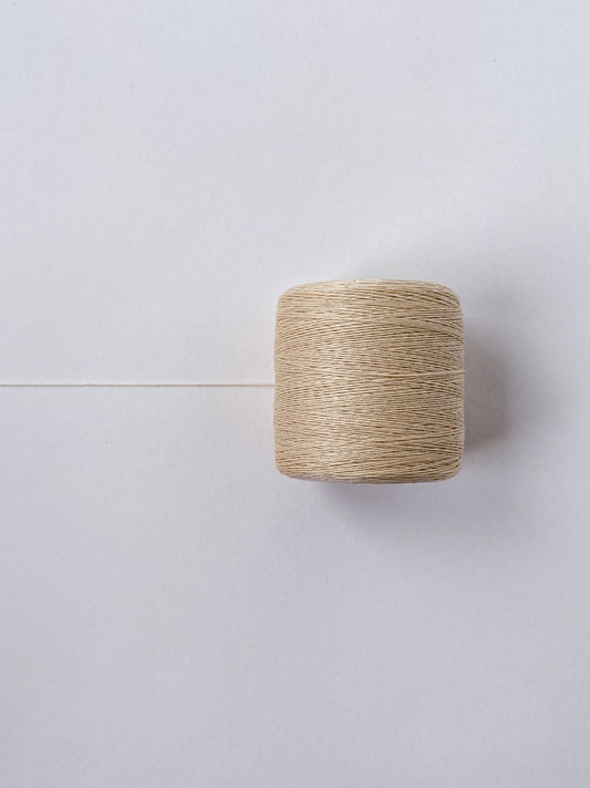 ORGANIC COTTON THREAD TEX 40 | NATURAL | 500M