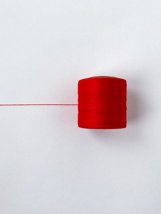 ORGANIC COTTON THREAD TEX 40 | PEPPER RED | 500M
