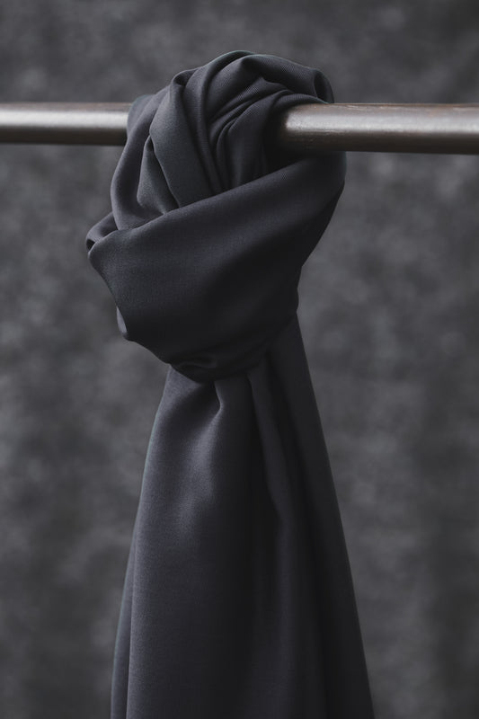 SMOOTH DRAPE TWILL | Dark Navy