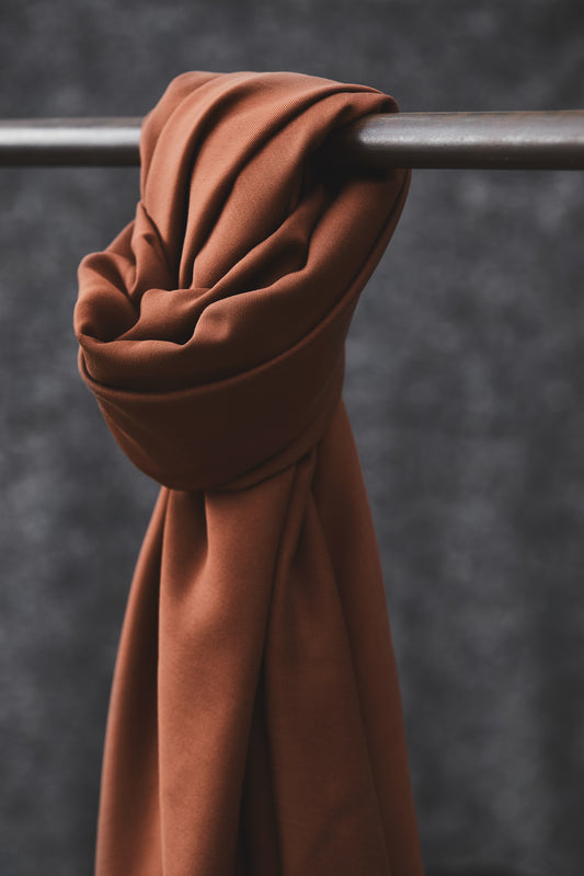 SMOOTH DRAPE TWILL | Pecan