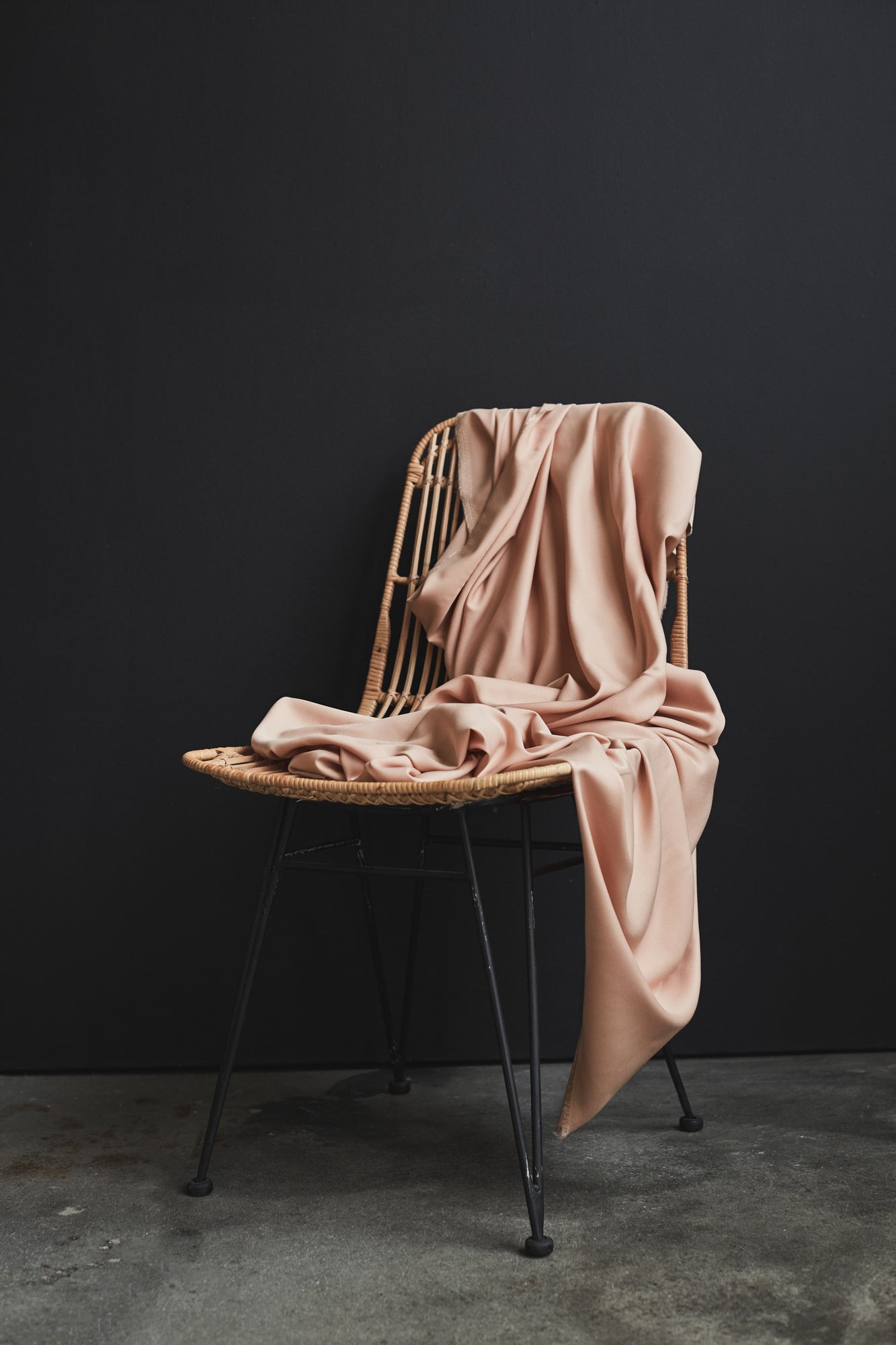 SOLID VISCOSE TWILL | Rose