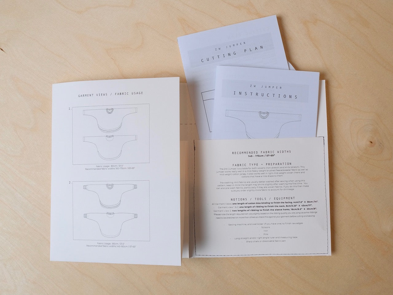 ZERO WASTE JUMPER | PDF & Paper Sewing Pattern