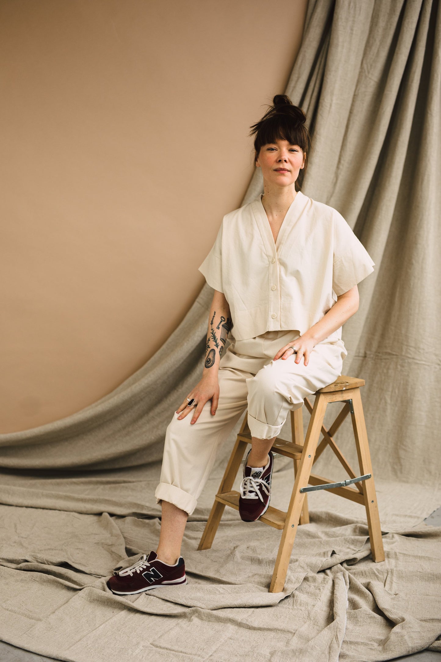 ZERO WASTE CROPPED SHIRT | PDF Sewing Pattern