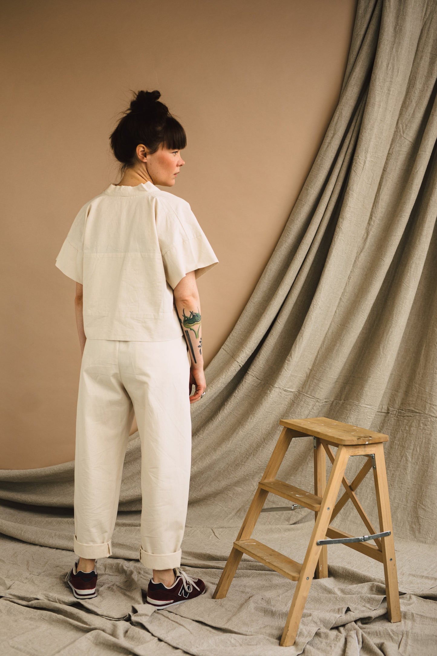 ZERO WASTE CROPPED SHIRT | PDF Sewing Pattern