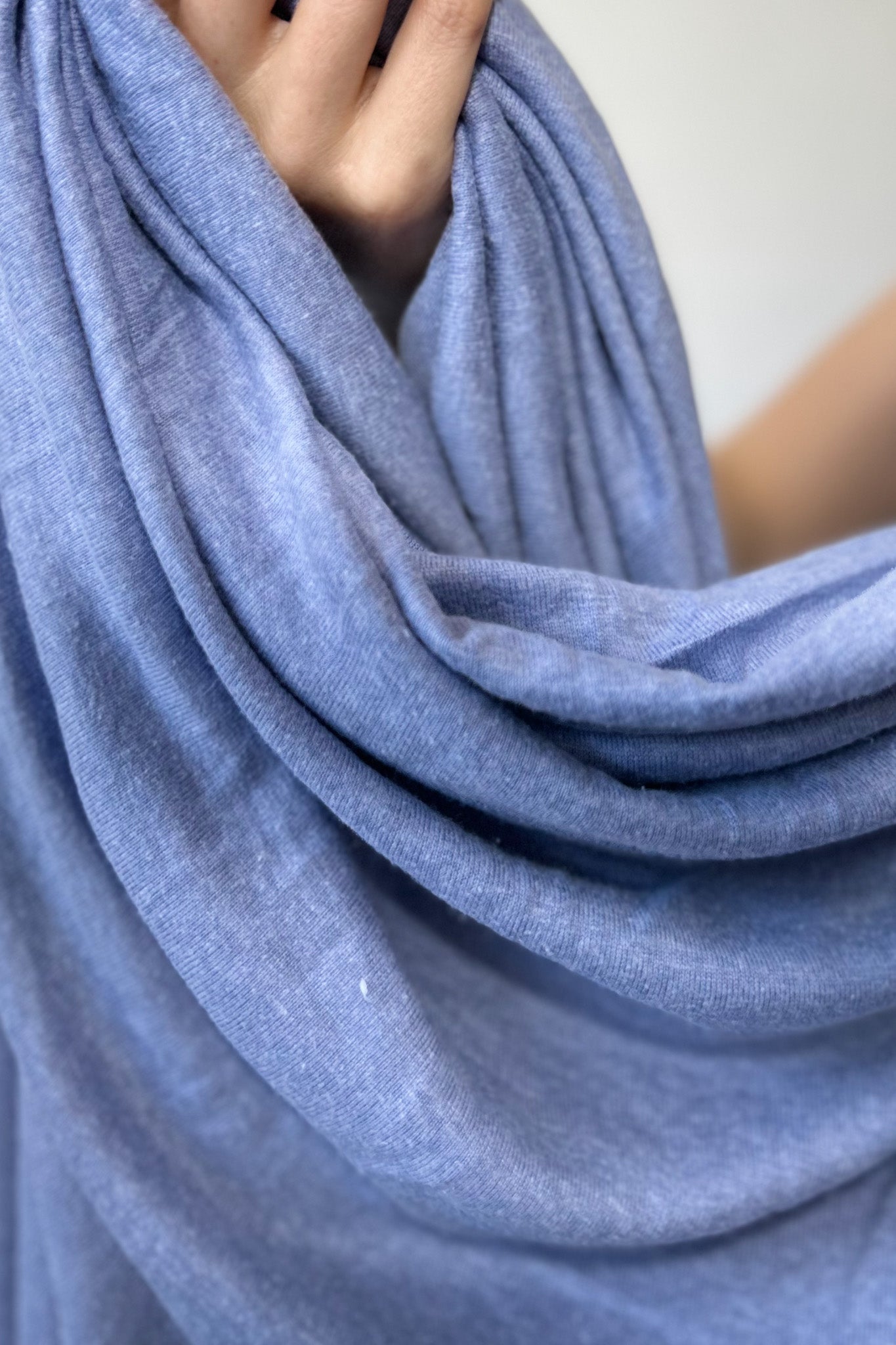 HEMP & LYOCELL JERSEY | Periwinkle