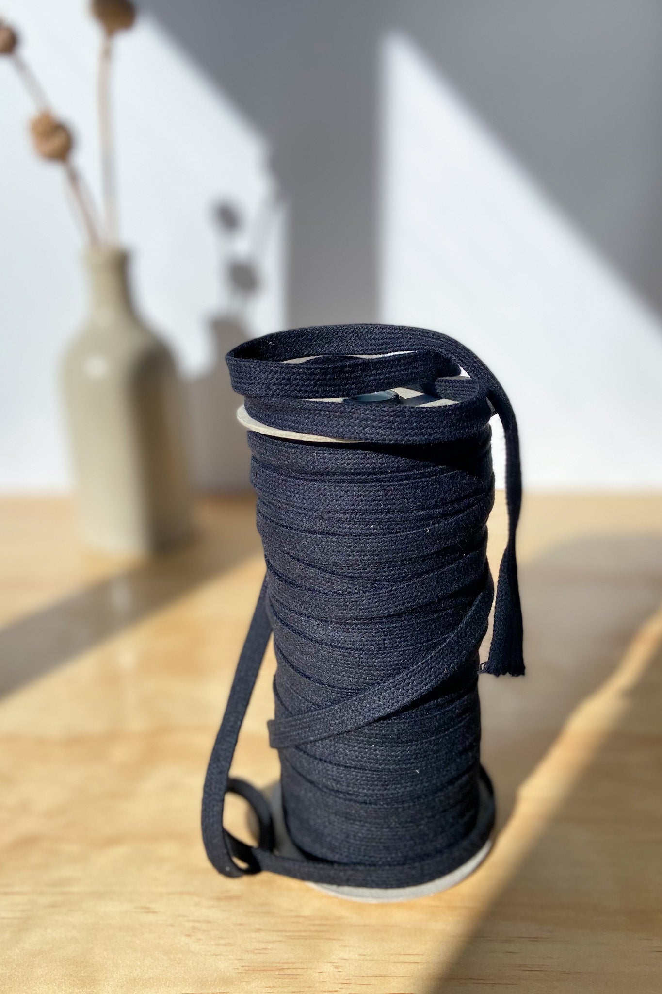 RECYCLED DRAWSTRING | Black