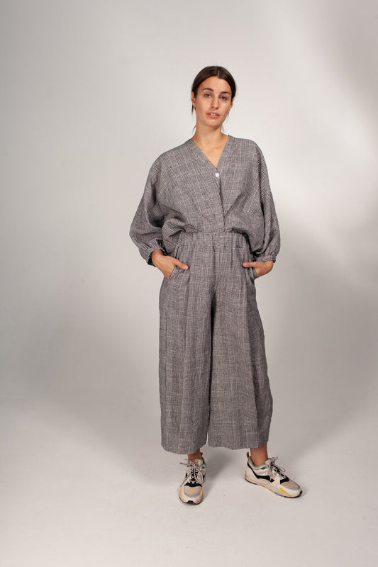 ZERO WASTE BLOCK PANT | PDF Sewing Pattern