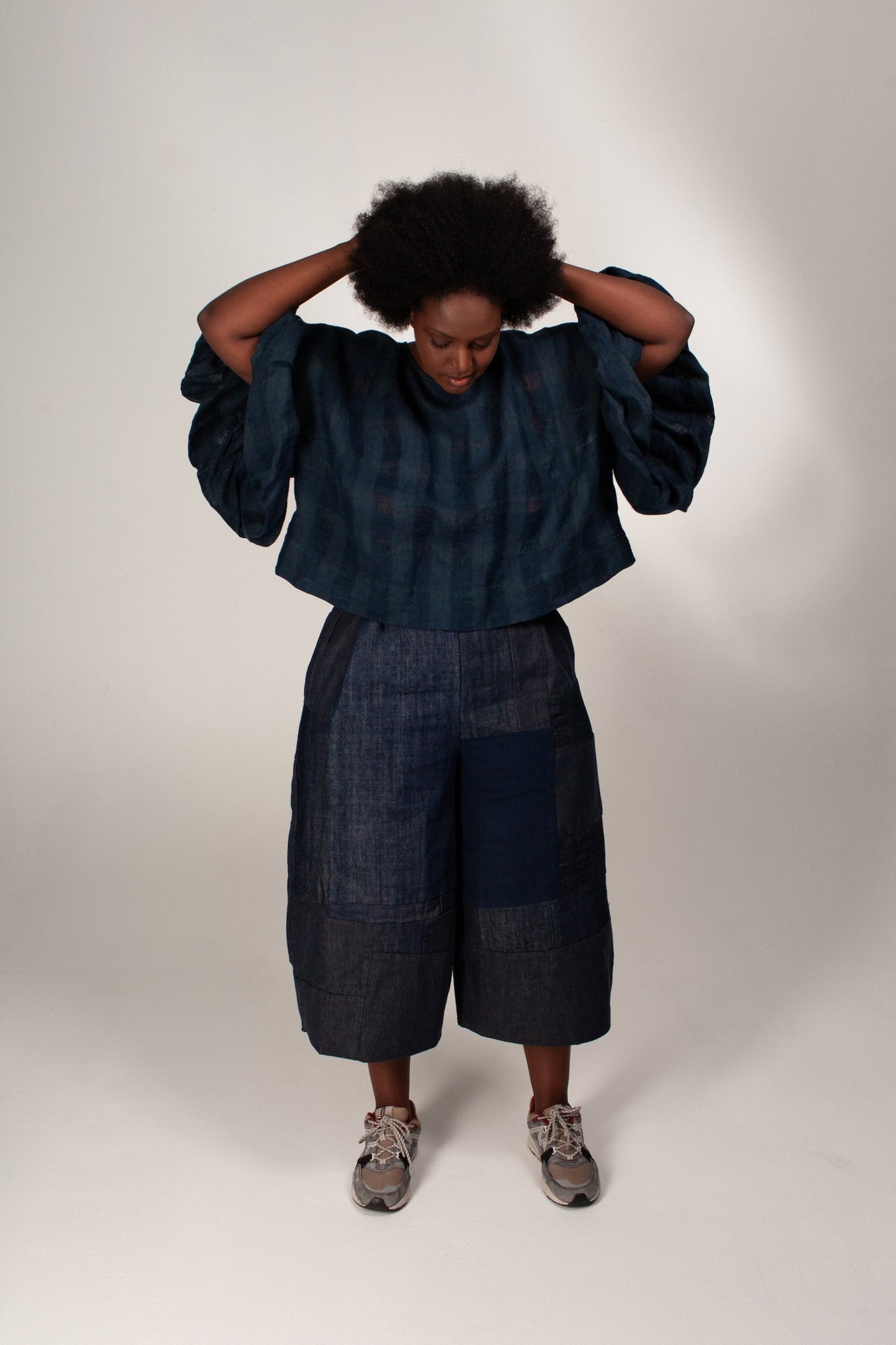 ZERO WASTE BLOCK PANT | PDF Sewing Pattern