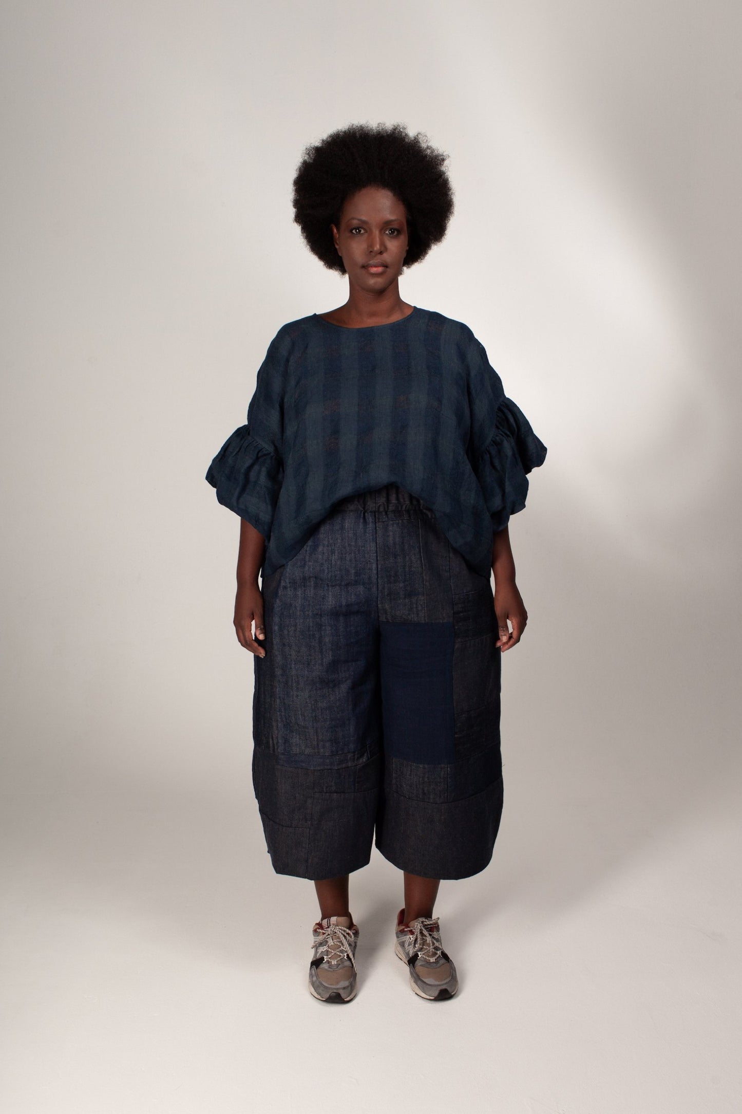 ZERO WASTE BLOCK PANT | PDF Sewing Pattern