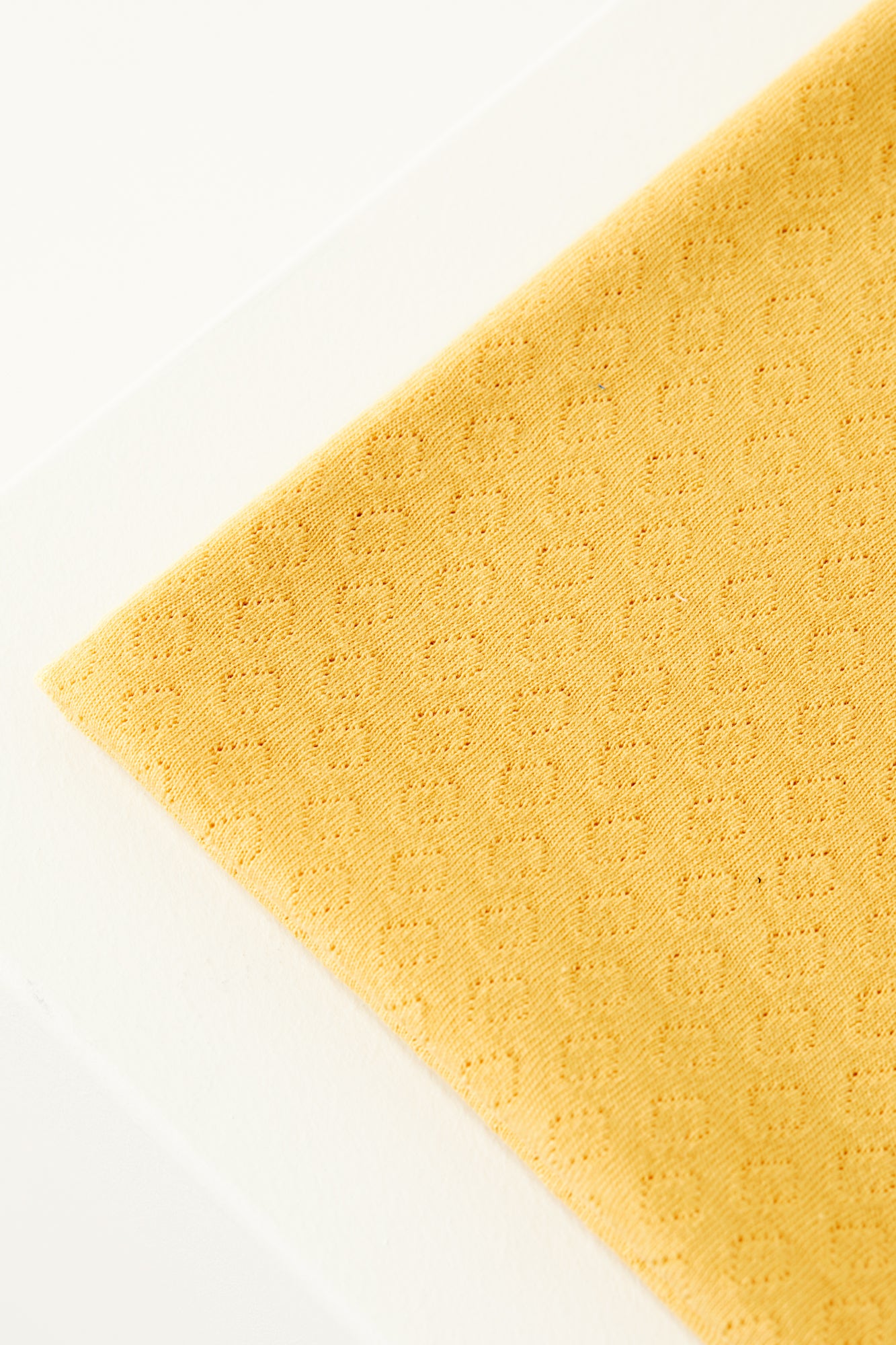 ORGANIC GEM POINTELLE | Blonde Yellow