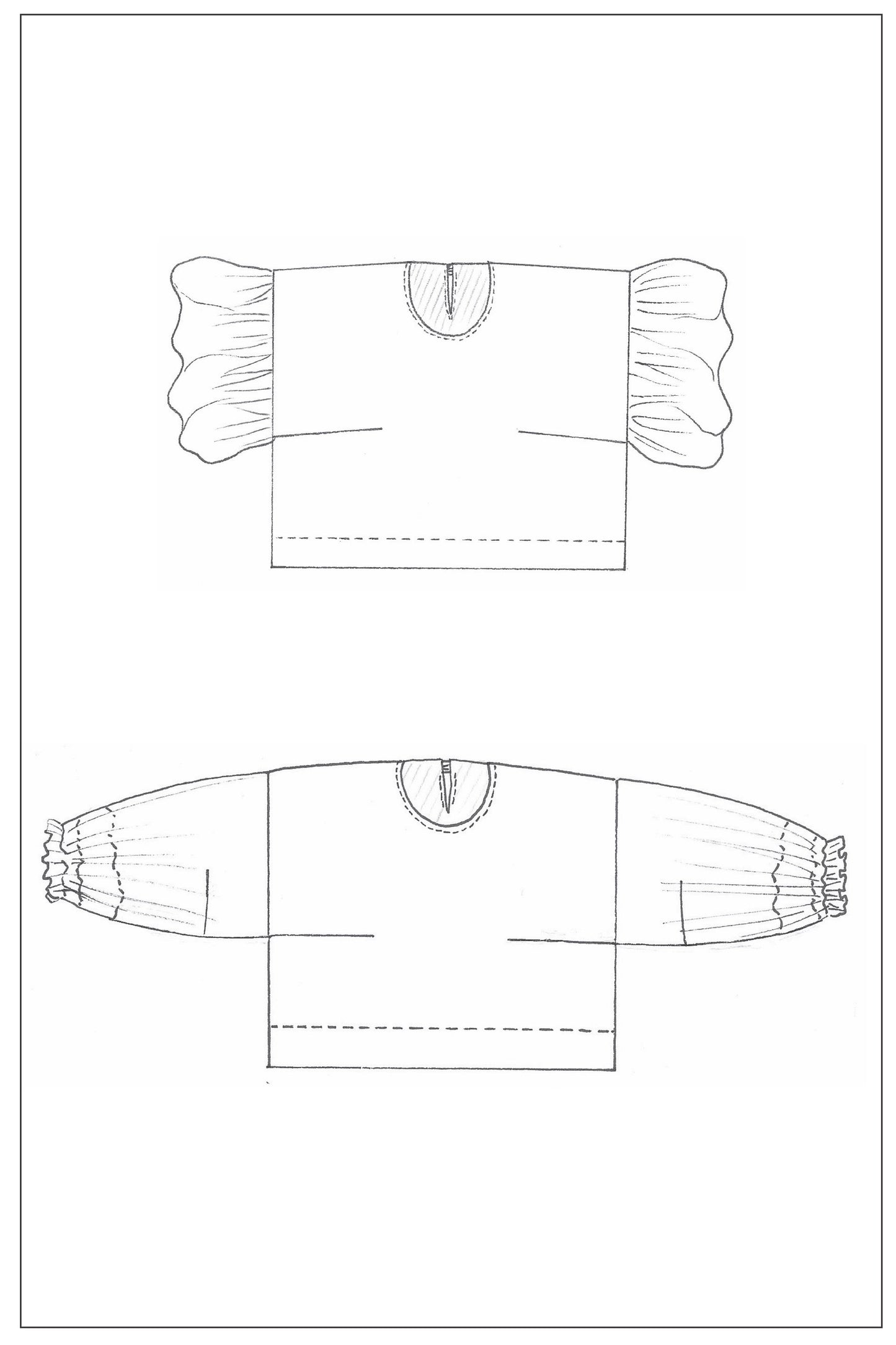 ZERO WASTE SOFT BLOUSE | PDF Sewing Pattern