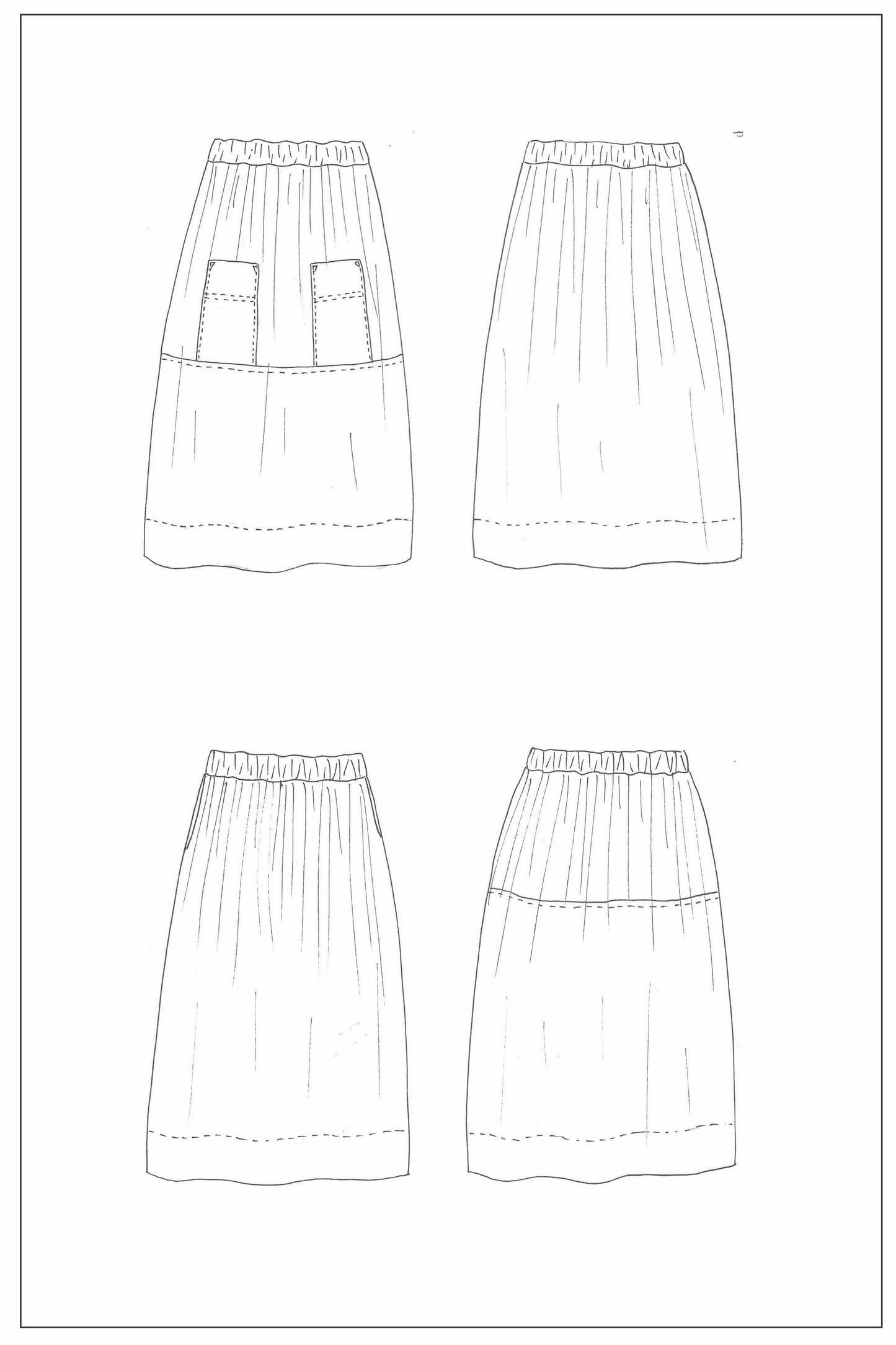 ZERO WASTE BLOCK PANT | PDF Sewing Pattern