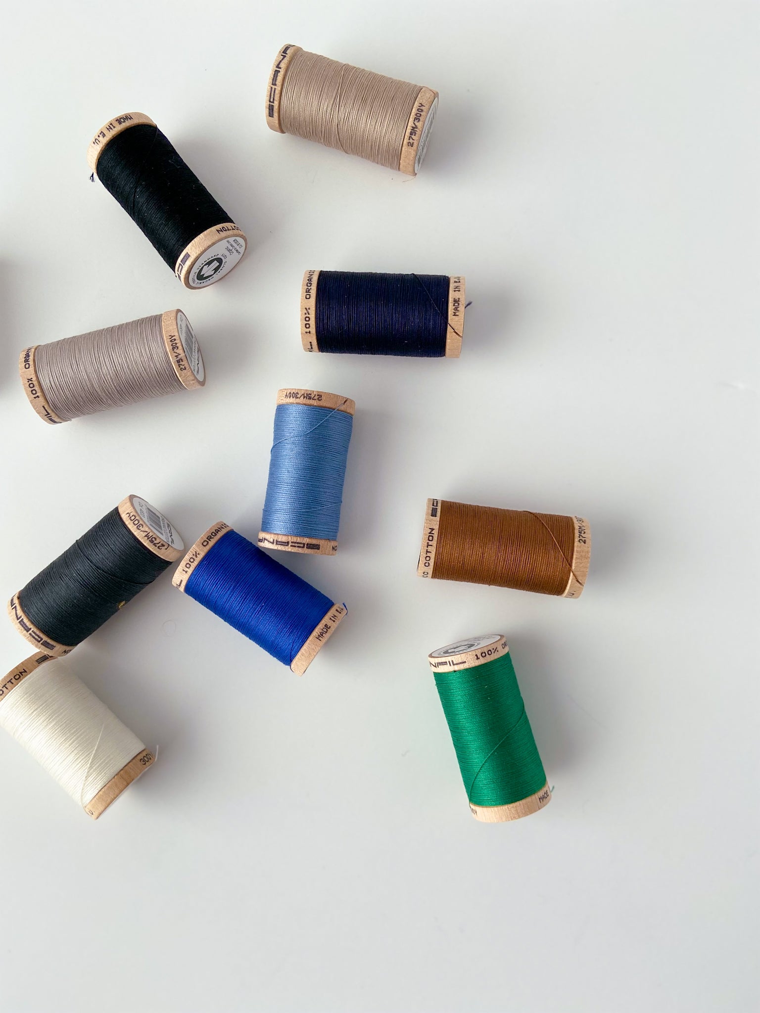 Scanfil Organic Cotton Thread – Paper Scissors Cloth