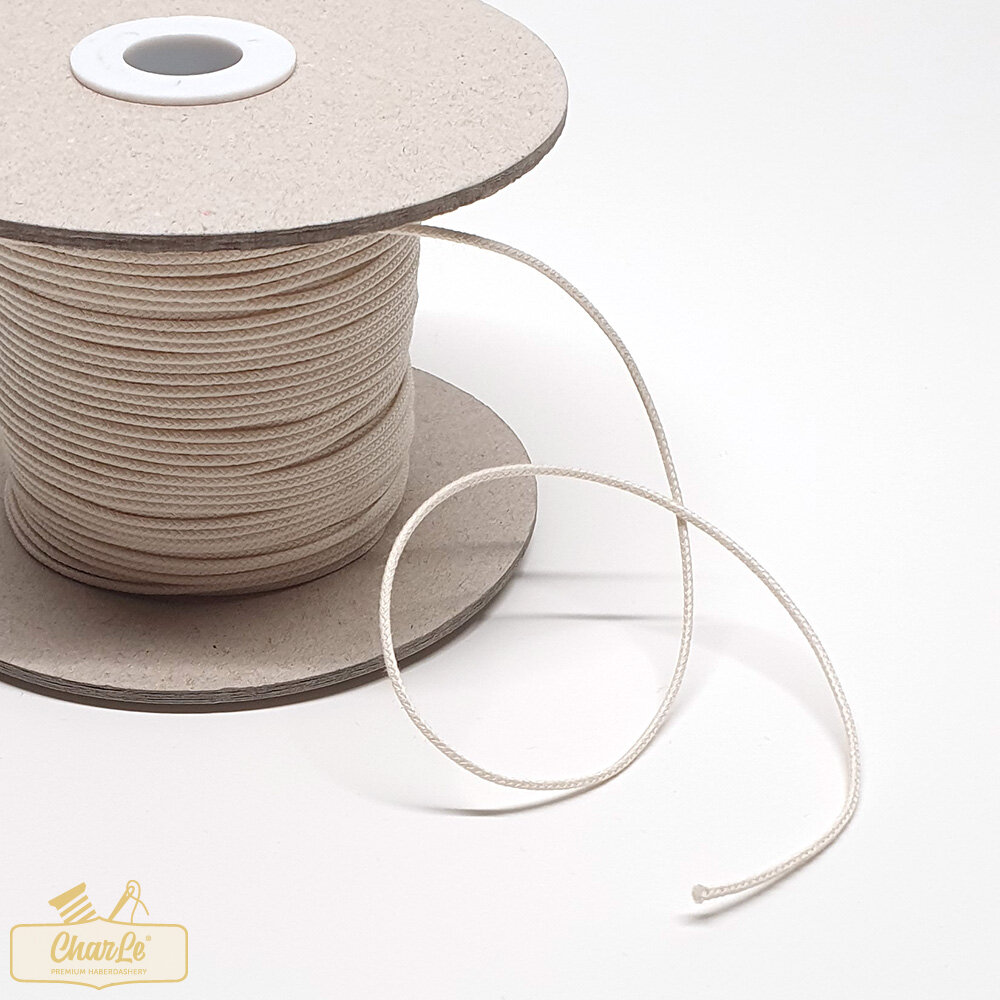 ORGANIC COTTON CORD 1.5MM | Ecru