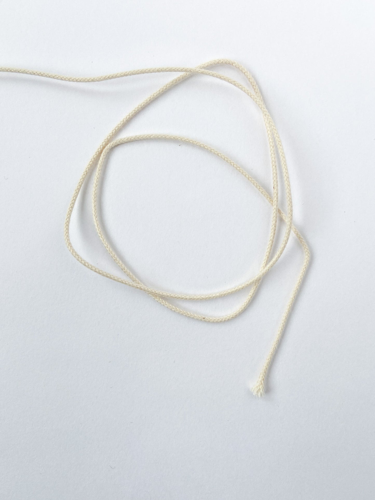 ORGANIC COTTON CORD 1.5MM | Ecru